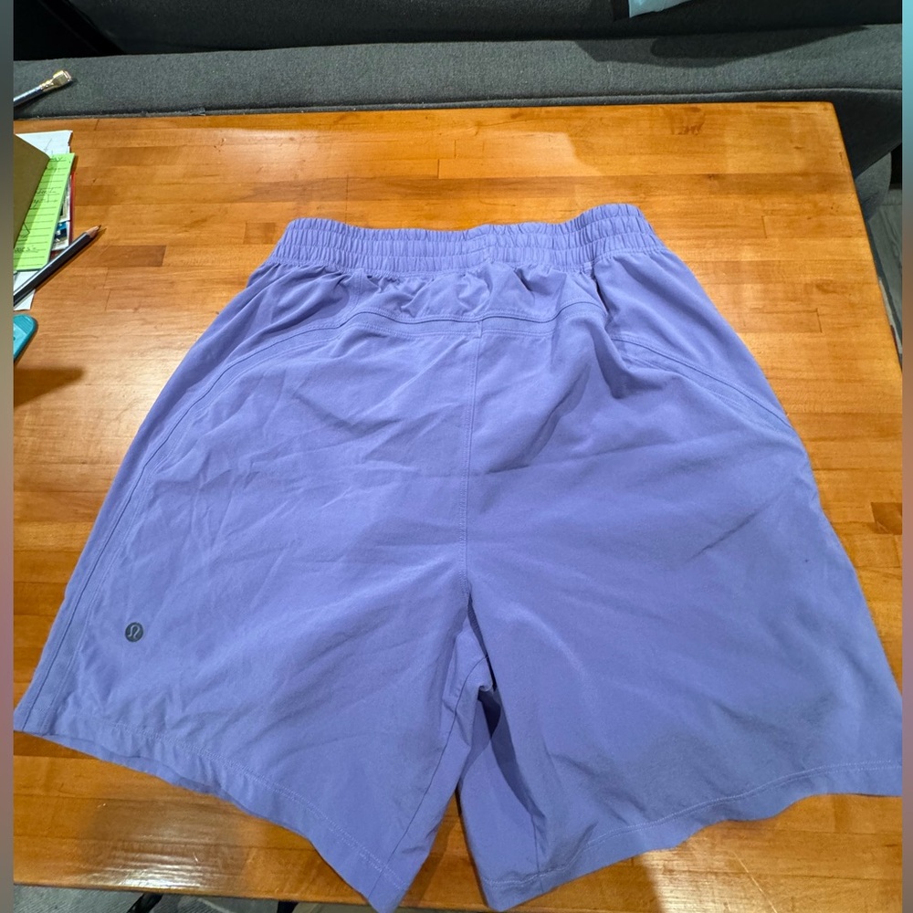 Lululemon Pace Breaker Lavender shorts -linerless.